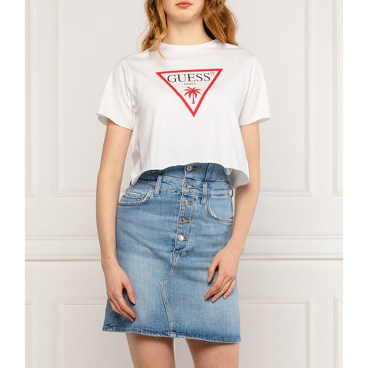 Guess T-shirt | Relaxed fit Guess M okazja Gomez Fashion Store