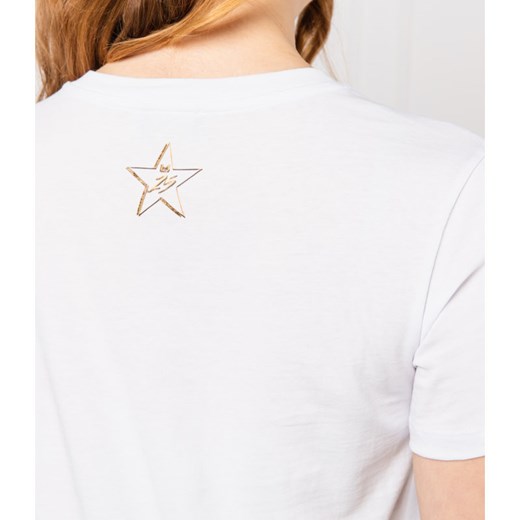 Liu Jo T-shirt | Regular Fit Liu Jo 36 wyprzedaż Gomez Fashion Store
