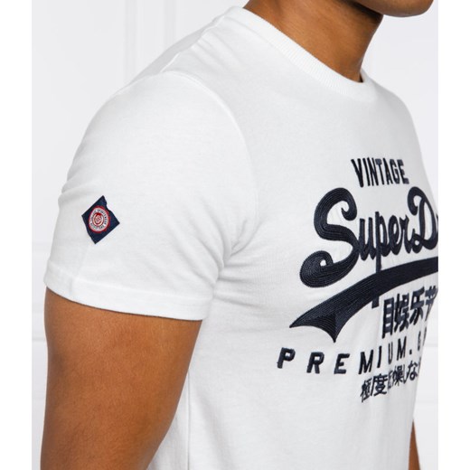 T-shirt męski Superdry młodzieżowy wielokolorowy z krótkimi rękawami 