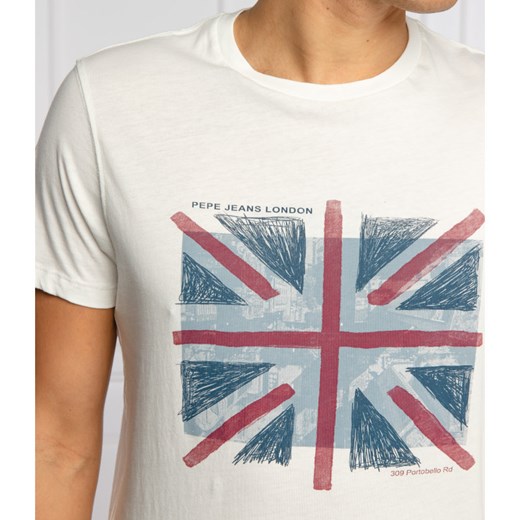Pepe Jeans London T-shirt BRAD | Regular Fit XXL wyprzedaż Gomez Fashion Store