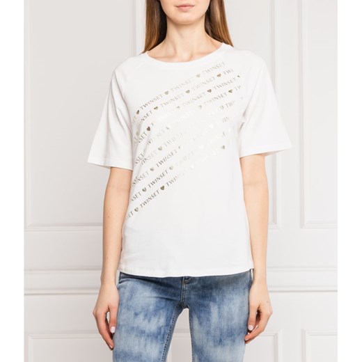 Twinset U&B T-shirt | Regular Fit M wyprzedaż Gomez Fashion Store