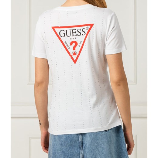 GUESS JEANS T-shirt KRYSTAL | Regular Fit XS Gomez Fashion Store okazja