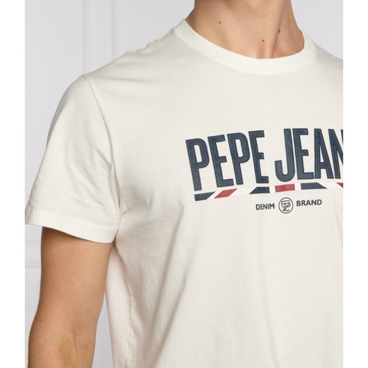 Pepe Jeans London T-shirt BRENTON | Regular Fit XL okazyjna cena Gomez Fashion Store