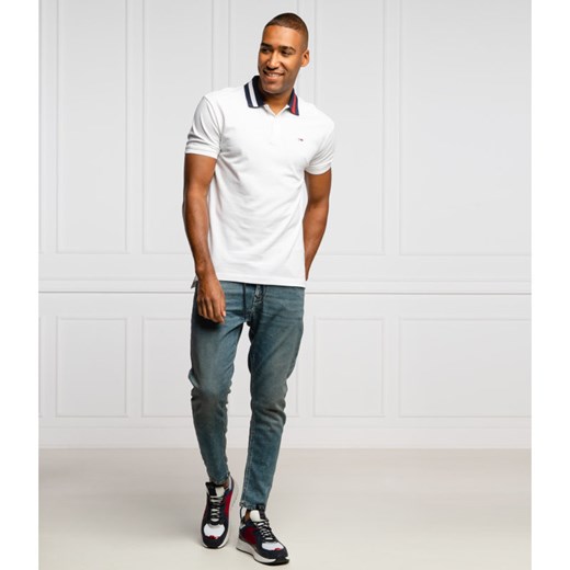 Tommy Jeans Polo tjm flag | Regular Fit | pique Tommy Jeans XL promocja Gomez Fashion Store