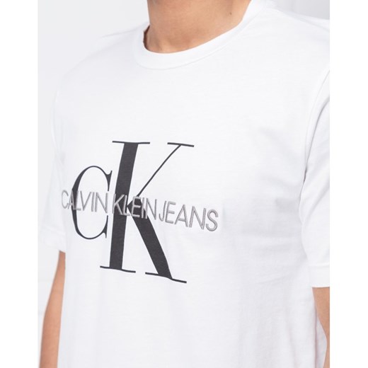 CALVIN KLEIN JEANS T-shirt MONOGRAM EMBRO | Regular Fit XL wyprzedaż Gomez Fashion Store