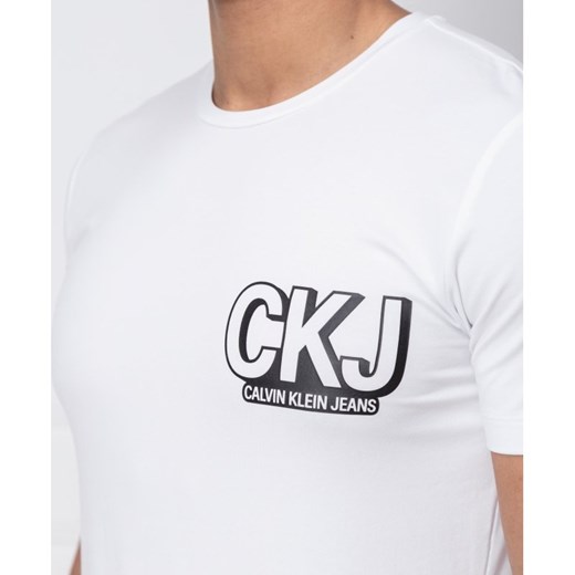 CALVIN KLEIN JEANS T-shirt CKJ GRAPHIC CHEST | Slim Fit XXL Gomez Fashion Store wyprzedaż