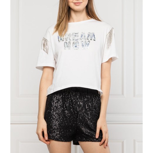 GUESS JEANS T-shirt DAVINA | Loose fit XS wyprzedaż Gomez Fashion Store