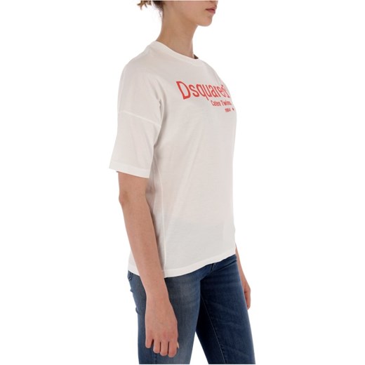 Dsquared2 T-shirt | Regular Fit Dsquared2 XXS wyprzedaż Gomez Fashion Store