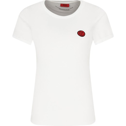 HUGO T-shirt The Slim Tee 2 | Slim Fit S wyprzedaż Gomez Fashion Store