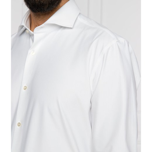 Koszula męska biała BOSS HUGO z długim rękawem 
