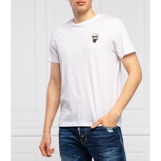 Karl Lagerfeld T-shirt | Regular Fit Karl Lagerfeld XL promocyjna cena Gomez Fashion Store