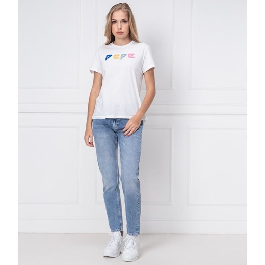 Pepe Jeans London T-shirt ELIA | Regular Fit XS okazja Gomez Fashion Store