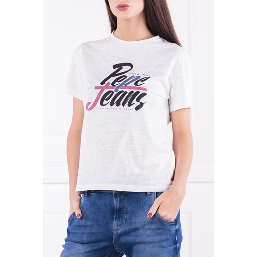Pepe Jeans London T-shirt MICHELLE | Regular Fit L okazja Gomez Fashion Store