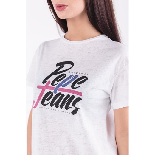 Pepe Jeans London T-shirt MICHELLE | Regular Fit XS okazyjna cena Gomez Fashion Store