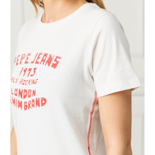 Pepe Jeans London T-shirt KARA | Regular Fit XS okazyjna cena Gomez Fashion Store