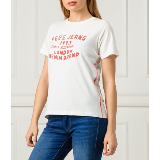 Pepe Jeans London T-shirt KARA | Regular Fit M okazja Gomez Fashion Store