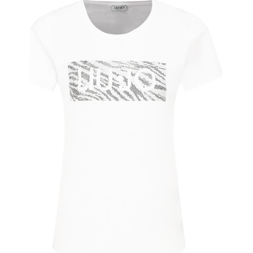 Liu Jo T-shirt | Slim Fit Liu Jo L okazyjna cena Gomez Fashion Store