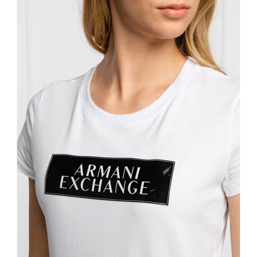 Armani Exchange T-shirt | Regular Fit Armani Exchange L promocja Gomez Fashion Store