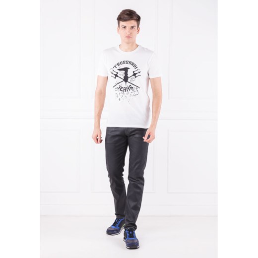 Trussardi Jeans T-shirt | Regular Fit Trussardi Jeans XL okazja Gomez Fashion Store