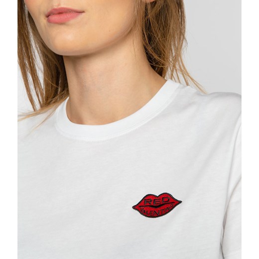 Red Valentino T-shirt | Regular Fit Red Valentino S promocja Gomez Fashion Store