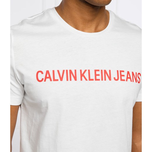 CALVIN KLEIN JEANS T-shirt INSTITUTIONAL | Slim Fit L Gomez Fashion Store wyprzedaż