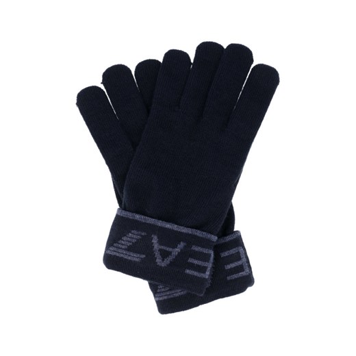 EA7 Rękawiczki M okazyjna cena Gomez Fashion Store