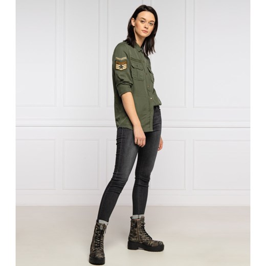 Superdry Koszula MILITARY | Regular Fit Superdry XS Gomez Fashion Store wyprzedaż