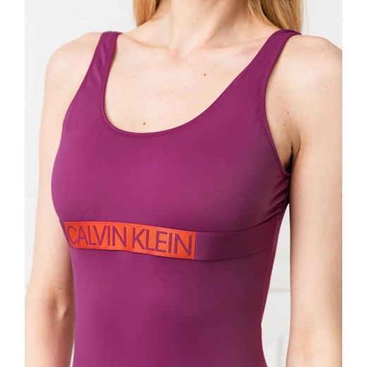 Calvin Klein Swimwear Strój kąpielowy SCOOP BACK ONE PIECE-RP L wyprzedaż Gomez Fashion Store
