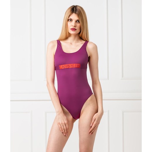 Calvin Klein Swimwear Strój kąpielowy SCOOP BACK ONE PIECE-RP L Gomez Fashion Store wyprzedaż