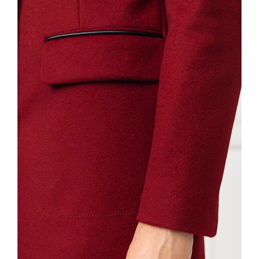 HUGO Wełniany płaszcz Mirani | z dodatkiem kaszmiru 42 promocja Gomez Fashion Store