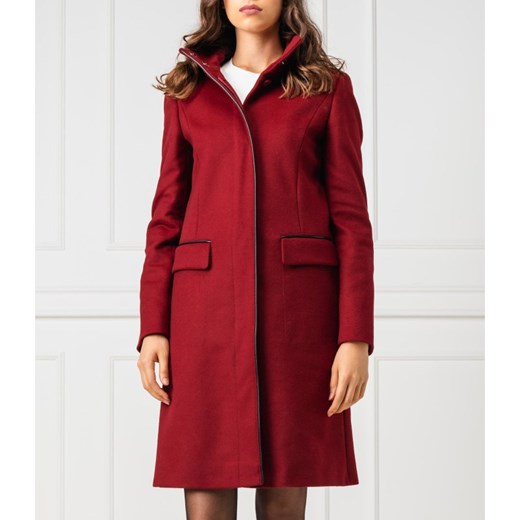 HUGO Wełniany płaszcz Mirani | z dodatkiem kaszmiru 42 okazyjna cena Gomez Fashion Store