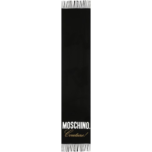 Moschino Wełniany szal Moschino Uniwersalny okazja Gomez Fashion Store
