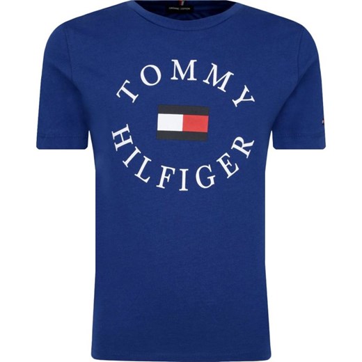 Tommy Hilfiger T-shirt ESSENTIAL TOMMY GRAPHIC | Regular Fit Tommy Hilfiger 128 wyprzedaż Gomez Fashion Store