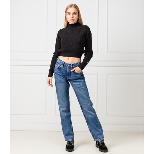 Pepe Jeans London Jeansy BRAVE pepe jeans x dua lipa | Relaxed fit 26/30 Gomez Fashion Store wyprzedaż