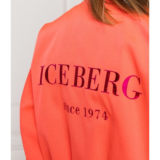 Iceberg Kurtka bomber | Regular Fit Iceberg 36 wyprzedaż Gomez Fashion Store