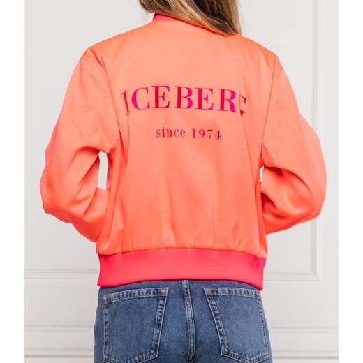 Iceberg Kurtka bomber | Regular Fit Iceberg 38 okazja Gomez Fashion Store