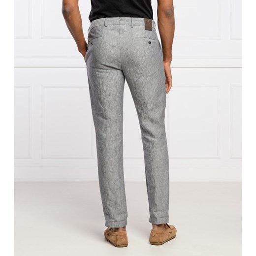 Joop! Collection Lniane spodnie chino Hank | Slim Fit 54 promocyjna cena Gomez Fashion Store