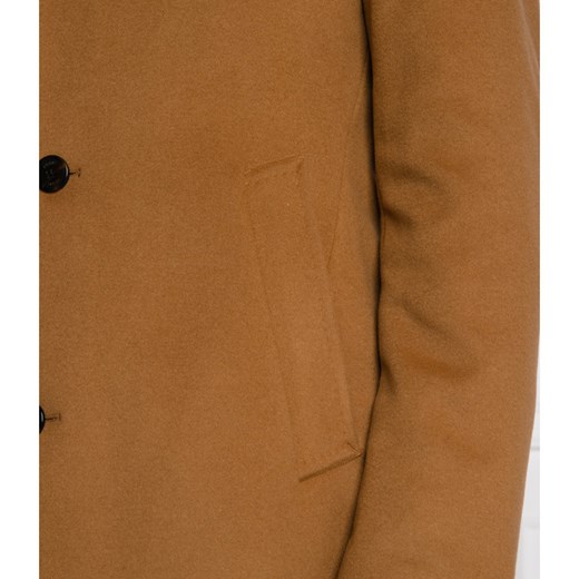 Joop! Collection Wełniany płaszcz Maron | z dodatkiem kaszmiru 52 Gomez Fashion Store