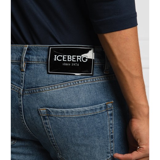 Iceberg Jeansy | Slim Fit Iceberg 32 okazja Gomez Fashion Store