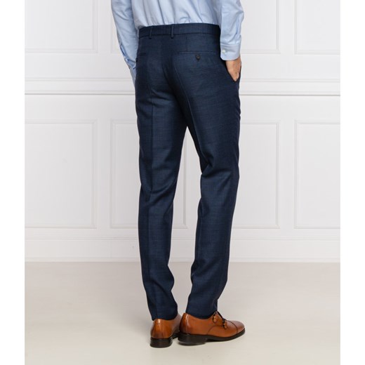 Boss Wełniane spodnie Ben2 | Slim Fit 54 Gomez Fashion Store