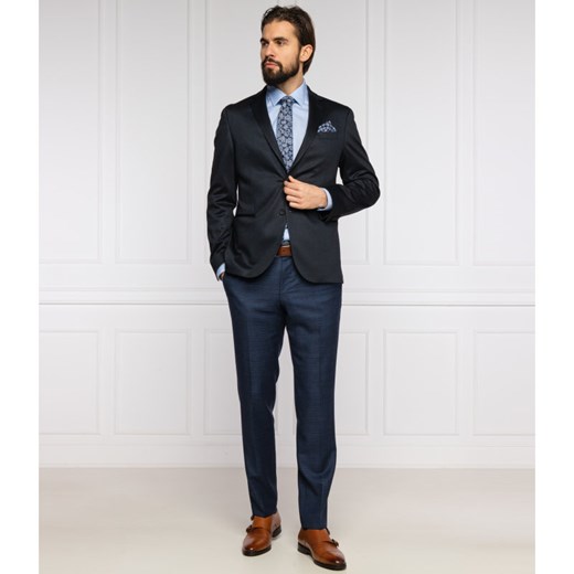 Boss Wełniane spodnie Ben2 | Slim Fit 54 Gomez Fashion Store