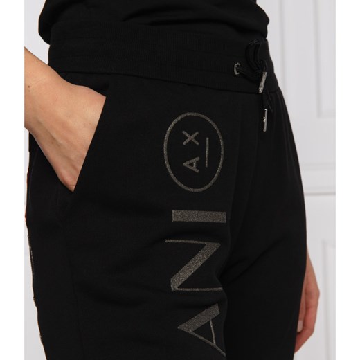 Armani Exchange Spodnie dresowe | Regular Fit Armani Exchange L okazja Gomez Fashion Store