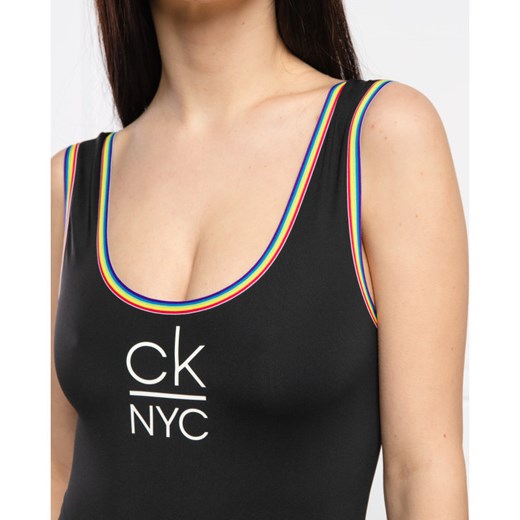 Calvin Klein Swimwear Strój kąpielowy SCOOP S wyprzedaż Gomez Fashion Store