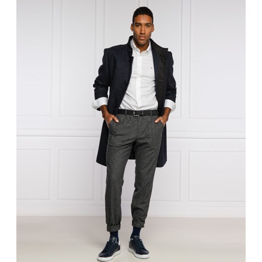 Tommy Tailored Wełniane spodnie FLEX | Slim Fit Tommy Tailored 50 okazja Gomez Fashion Store