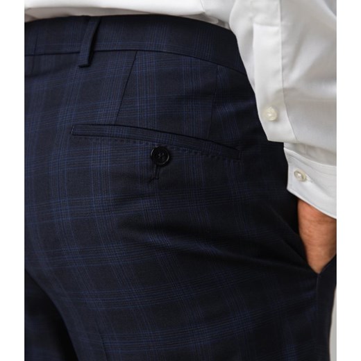 HUGO Wełniane spodnie Getlin182 | Slim Fit 54 promocja Gomez Fashion Store