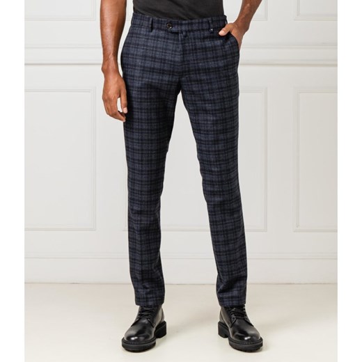 Joop! Collection Spodnie Hank | Slim Fit | z dodatkiem wełny 54 okazyjna cena Gomez Fashion Store