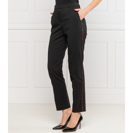 HUGO Wełniane spodnie Herila | Regular Fit 34 wyprzedaż Gomez Fashion Store