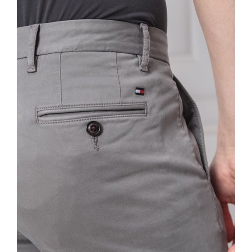 Tommy Hilfiger Spodnie chino Straight Denton | Regular Fit Tommy Hilfiger 34/32 wyprzedaż Gomez Fashion Store
