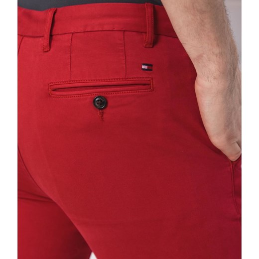 Tommy Hilfiger Spodnie chino Straight Denton | Regular Fit Tommy Hilfiger 34/34 promocja Gomez Fashion Store