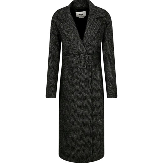 MSGM Płaszcz | z dodatkiem wełny 34 Gomez Fashion Store okazyjna cena